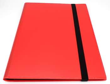 Binder 9-Pocket 360 Cards — Rojo