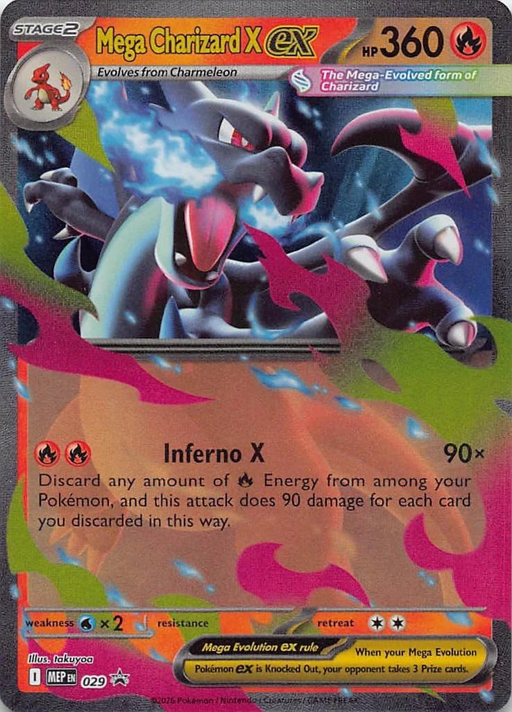 Mega Charizard X ex 029