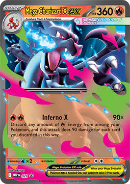 [PSA 9] Mega Charizard X ex 029