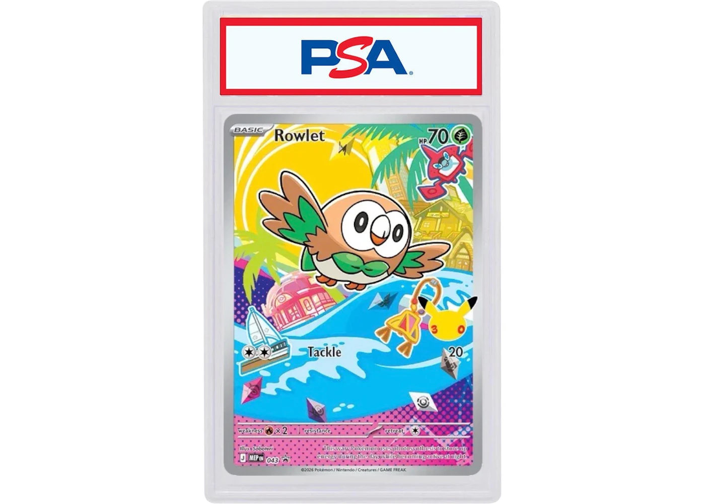 [PSA 10] Rowlet - 043