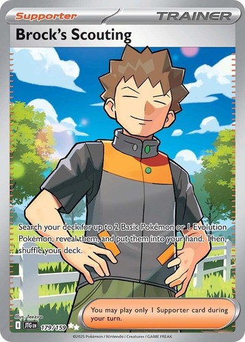 [PSA 9] Brock's Scouting — 179/159