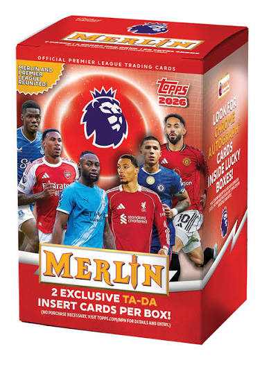 Topps Merlin Premier League 2026 Blaster Box