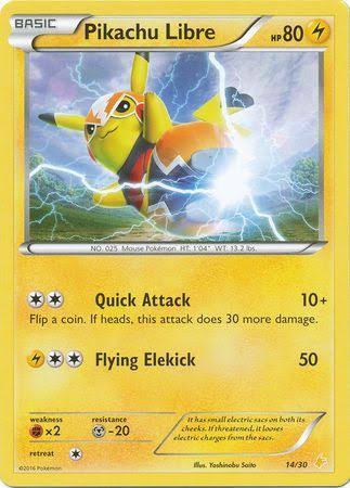 Pikachu Libre — 30/30