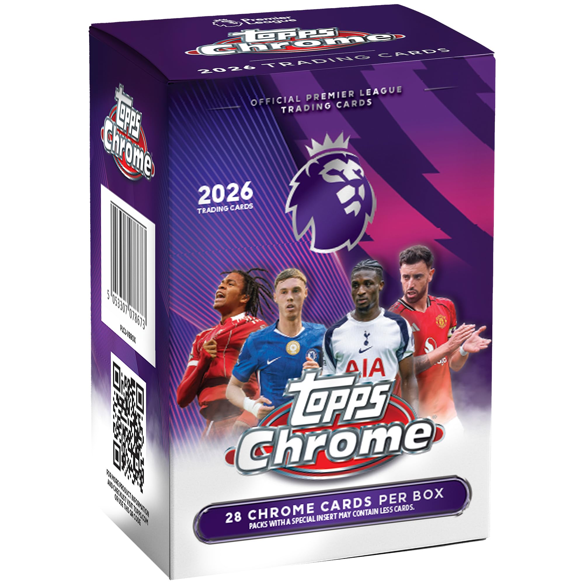Topps Chrome Premier League 2026 Blaster Box